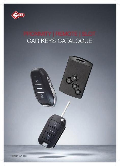Capa do catálogo SILCA: Comandos auto
